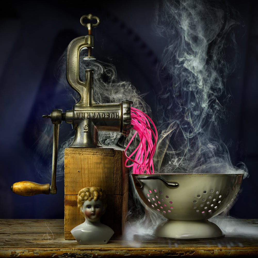 When the world stitches its own patterns