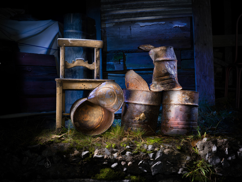 Lämningar på Fejan