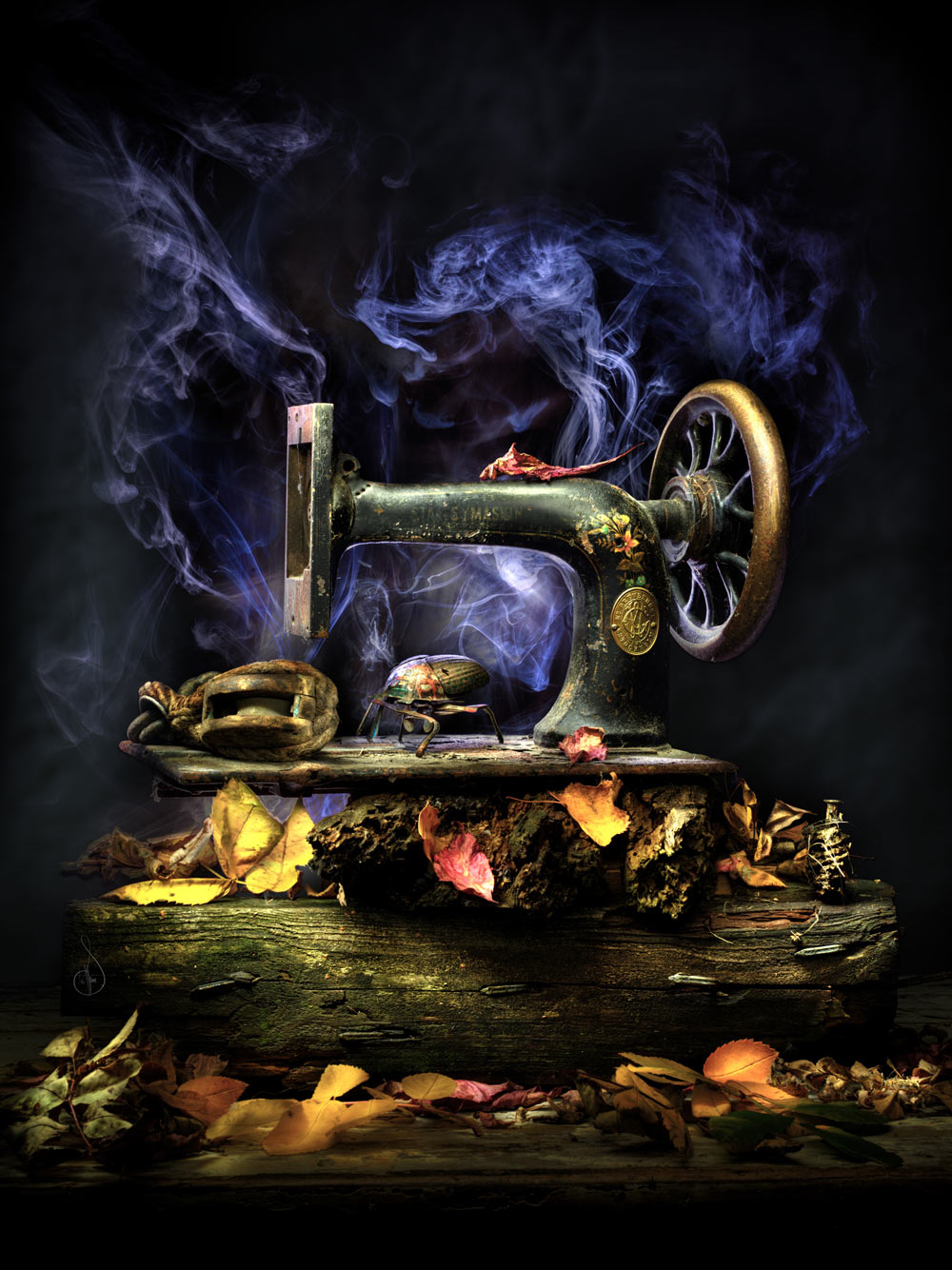 When the world stitches its own patterns