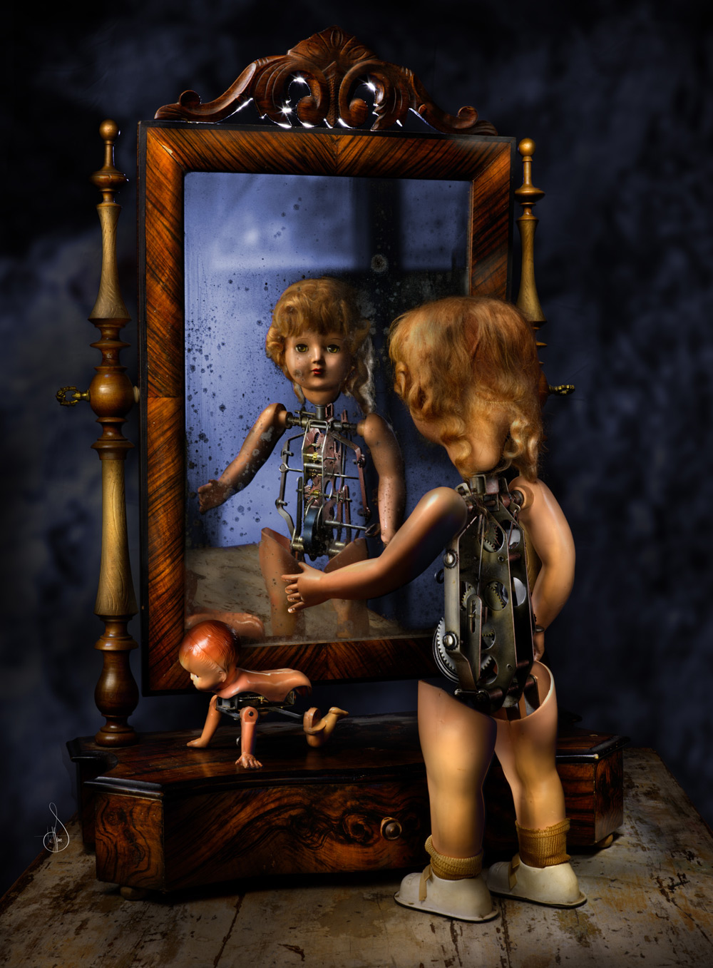 Spegling utan igenkännande