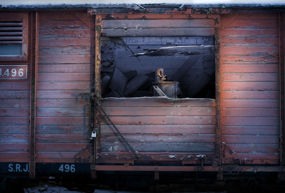 Vad är det i vagnen?